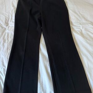 White House Black Market Wide Leg Black Pants